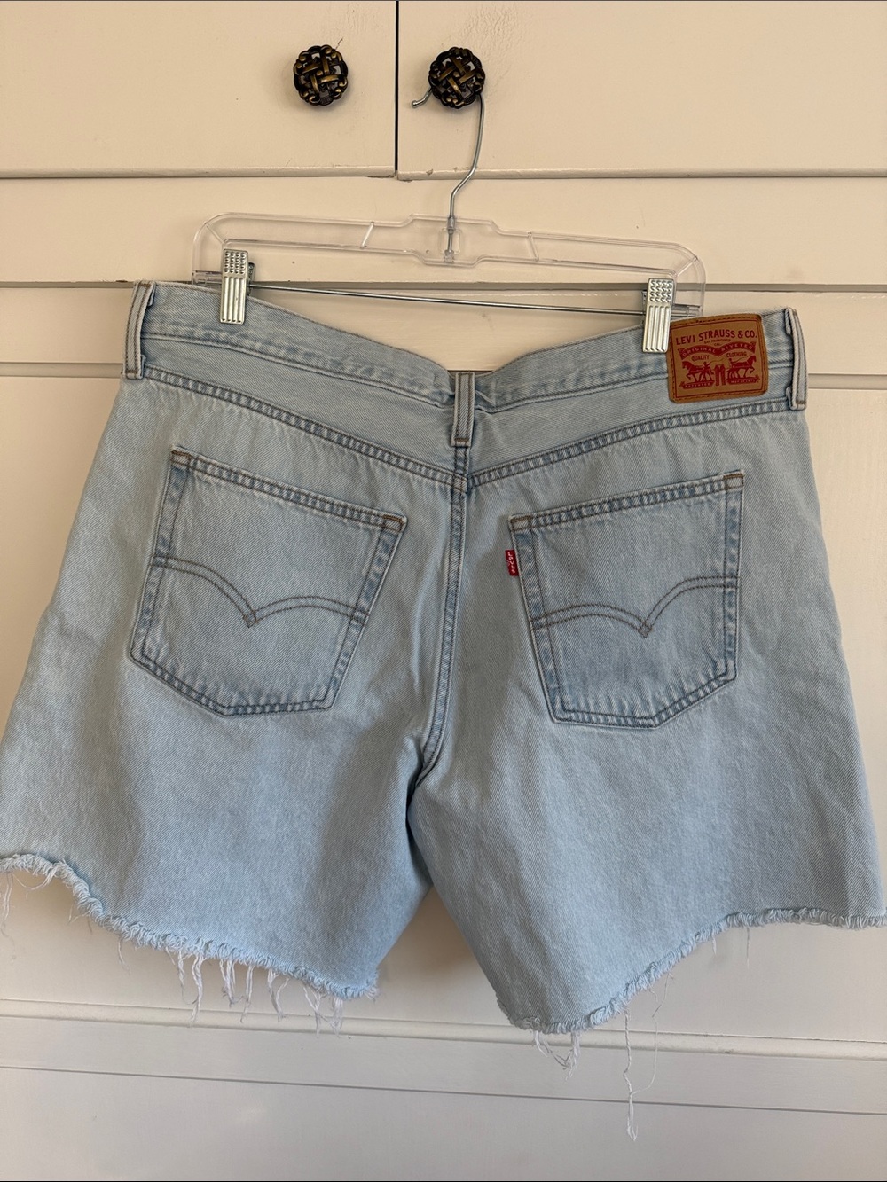 94 Baggy Shorts Levi’s Light Wash - Picture 2 of 7